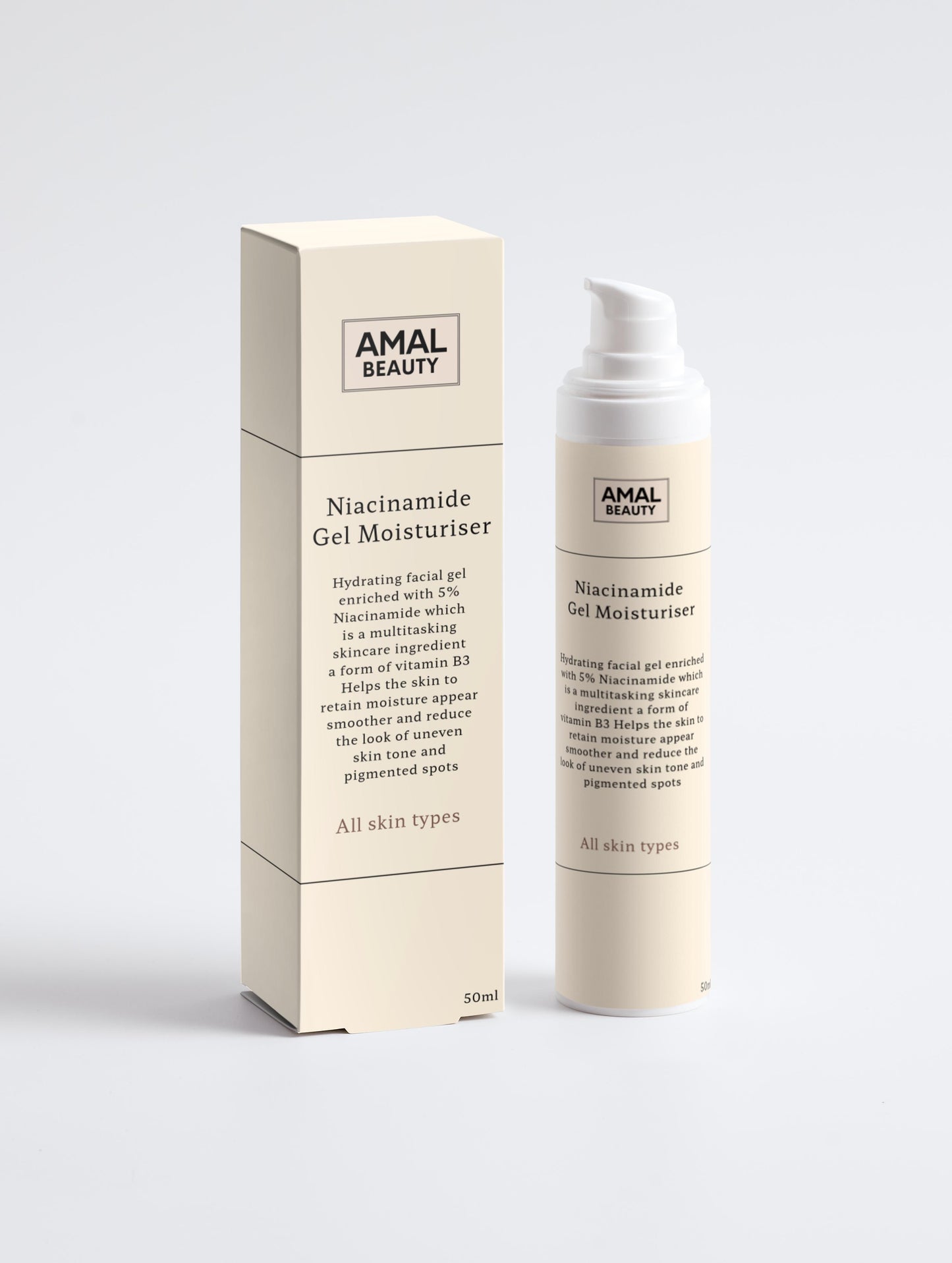 Niacinamide Gel Moisturiser
50ml